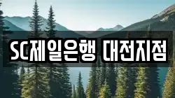 SC제일은행 대전지점