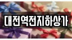 대전역전지하상가