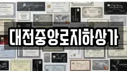 대전중앙로지하상가