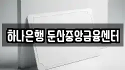 하나은행 둔산중앙금융센터