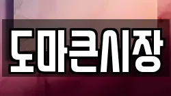 도마큰시장