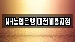 NH농협은행 대전계룡지점