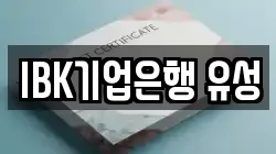 IBK기업은행 유성
