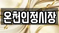 온천인정시장