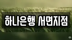 하나은행 서면지점