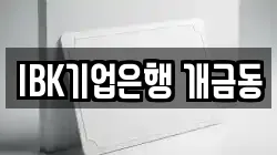 IBK기업은행 개금동