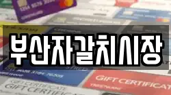 부산자갈치시장