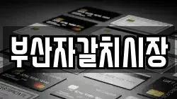 부산자갈치시장