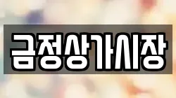 금정상가시장