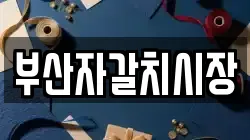 부산자갈치시장
