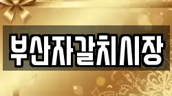 부산자갈치시장
