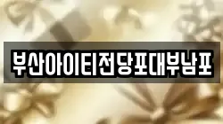 부산아이티전당포대부남포