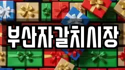 부산자갈치시장