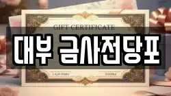 대부 금사전당포