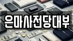 은마사전당대부