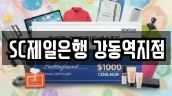 SC제일은행 강동역지점