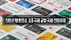 신한은행환전소 김포국제공항국제선청사점