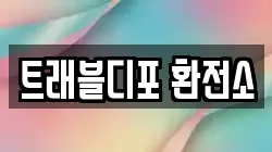 트래블디포 환전소