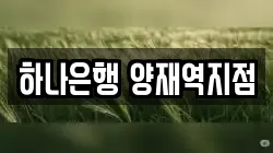 하나은행 양재역지점