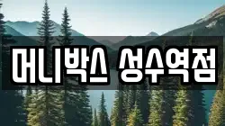 머니박스 성수역점