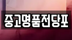 중고명품전당포