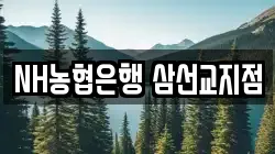 NH농협은행 삼선교지점