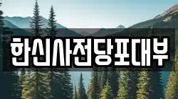 한신사전당포대부