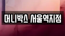 머니박스 서울역지점