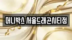 머니박스 서울드래곤시티점