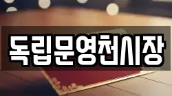 독립문영천시장