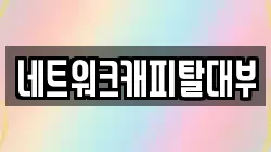 네트워크캐피탈대부