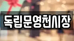 독립문영천시장