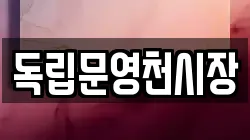 독립문영천시장