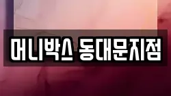 머니박스 동대문지점