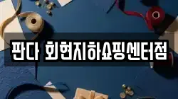 판다 회현지하쇼핑센터점