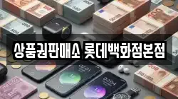 상품권판매소 롯데백화점본점