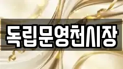 독립문영천시장