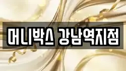 머니박스 강남역지점