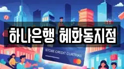 하나은행 혜화동지점
