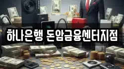 하나은행 돈암금융센터지점