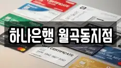 하나은행 월곡동지점