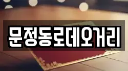 문정동로데오거리