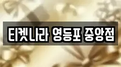 티켓나라 영등포 중앙점