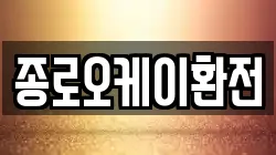 종로오케이환전