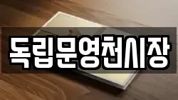 독립문영천시장
