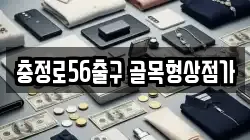 충정로56출구 골목형상점가