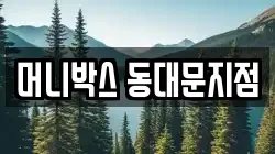 머니박스 동대문지점