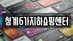 청계6가지하쇼핑센터