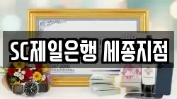 SC제일은행 세종지점