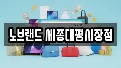 노브랜드 세종대평시장점